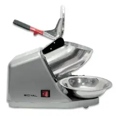 ROYAL - RASPADILLERA ELECTRICA DE ACERO