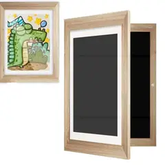 AURELA - WallArt™ -  Marco Decorativo para las Obras de tus Hijos y Momentos Especiales