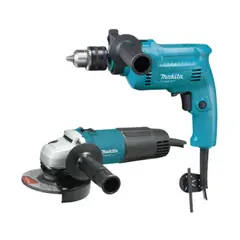 MAKITA - Taladro Percutor 1/2" 500W + Amoladora Angular de 4 1/2" 540W MTK0003B