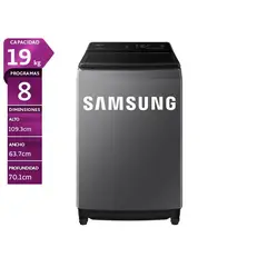 SAMSUNG - Lavadora EcoBubble™ 19kg Gris