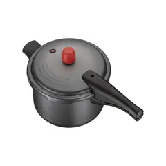 TRAMONTINA - OLLA A PRESIÓN VANCOUVER NEGRO 4.5 LT