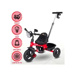 EBABY - Triciclo Guiador Brose RED