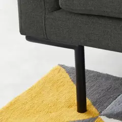 YOLODECORO - Sofá de 3 Cuerpos Harlow Gris Hudson