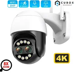 OEM - Camara de Seguridad WIFI PTZ 4K con Zoom Optico 50m