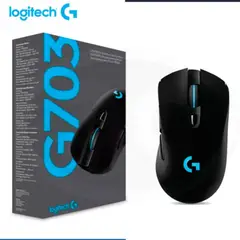 LOGITECH - MOUSE GAMING G703 LIGHTSPEED WIRELESS BLACK