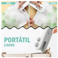 GENERICO - Sellador cortador de bolsas 2 en 1 magnético Recargable - Azul