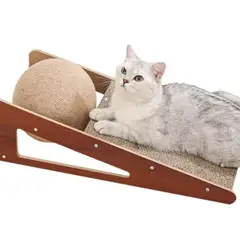 GENERICO - Rascador Vertical para Gato con Bola