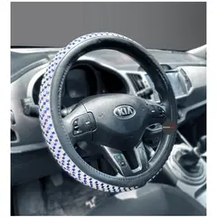 JEEP - Forro De Timon Perlado Color Azul 37 38CM