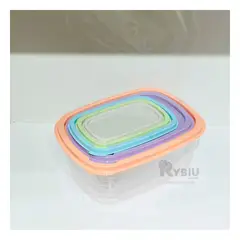 RYBIU IMPORT - Kit de Plastico en Multicolor Y+Regalo Stickers