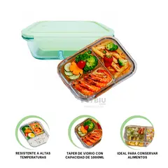RYBIU IMPORT - Envase de Desayunos en Verde Y+Ligas de Regalo