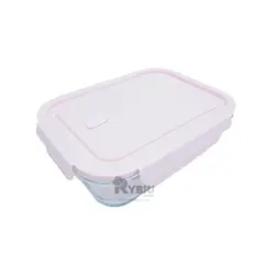 RYBIU IMPORT - Recipiente Moderno de 3 Huecos en Rosado Y+Regalo Agendita