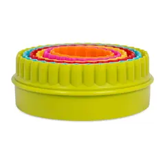 TODO FIT - Cortadores de Galletas Molde Reposteria Doble Cara 5 Unidades