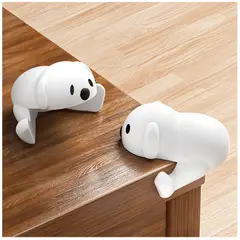 TODO FIT - Protector de esquina para Seguridad de mesa de niños y bebes de dibujos Osos