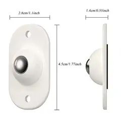 TODO FIT - Set 4 Ruedas Multiuso para Trasladar Muebles