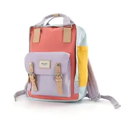 HIMAWARI - Himawari - Mochila escolar o viaje porta Laptop - Púrpura y Coral