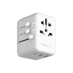 MOMAX - MOMAX 20W PD Adaptador de corriente de cargador rápido de viaje global