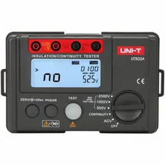 UNI T - Megóhmetro megometro medidor de aislamiento UNI-T 502A 2500V 20G Ohm