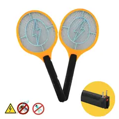 GENERICO - Pack x2 Raquetas eléctricas 50cm matamoscas y recargable