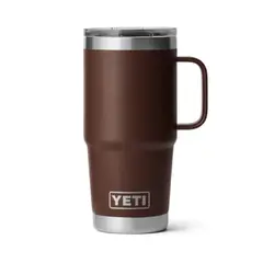 YETI - Taza de viaje de 20 oz (591 ml) con Tapa Stronghold color brown
