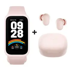 XIAOMI - Audifonos Redmi Buds 6 Play Rosa + SmartBand 9 Active Rosa