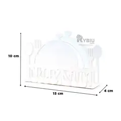 RYBIU IMPORT - Soporte Moderno para Servilletas en Blanco Y+Gift MiniAgenda
