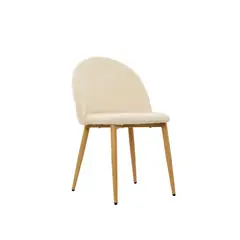 OFIDEAS - Silla De Comedor Diseño Ali Tapizado Arena Ofideas
