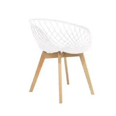 OFIDEAS - Silla De Comedor Diseño Alma Blanco