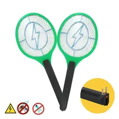 GENERICO - Pack x2 Raquetas eléctricas 50cm matamoscas y recargable
