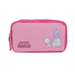 NINTENDO - CARTUCHERA JUVENIL ROSA PEACH - MARIO BROS