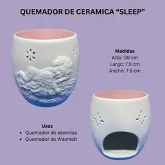 GENERICO - Pebetero de Esencias y Waxmelts Angel Rosado