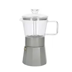 LA CAFETIERE - Cafetera Italiana Verona LATTE vidrio espresso X 240ml