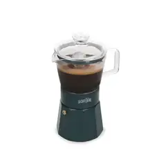 LA CAFETIERE - Cafetera Italiana Verona GREEN vidrio espresso X 240ml