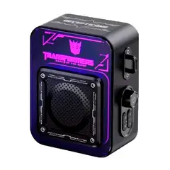 TRANSFORMERS - Parlante Bluetooth Tf-Y02 Luces Rgb - Negro