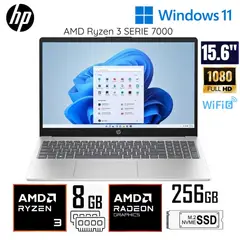 HP - Laptop 15-FC0005LA AMD Ryzen 3 7320U 8GB RAM 256GB SSD 15.6" FHD