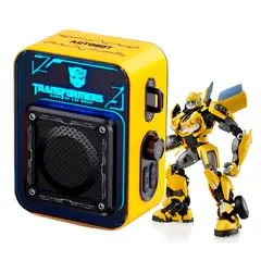 TRANSFORMERS - Parlante Bluetooth TF-Y02 Luces RGB - Amarillo