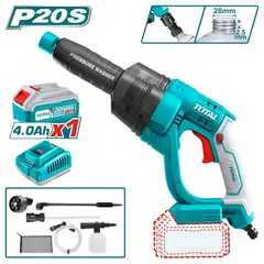 TOTAL TOOLS - HIDROLAVADORA INALAMBRICA A PRESIÓN 20V - TPWLI20084