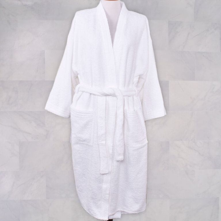 Salida de baño de 380 gramos - XL - Blanco