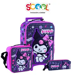SCOOL - - Set Kombat Maleta GDE Eva 3D Kuromi