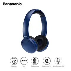 PANASONIC - Audífonos Bluetooth HF630 Azul - 72 Horas