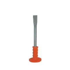 ASAKI - Cincel de Acero Plano 3, 4″ x 12″ 300mm con Protección