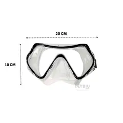 RYBIU IMPORT - Anteojos Facil de Usar en Negro Y+Regalo Ligas para Peinar