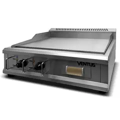 VENTUS - Plancha Freidora Electrica 75 CM- Acero inoxidable-VPFE-920