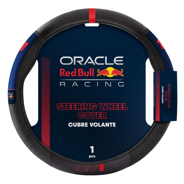 Cubre Volante Universal Red Bull Racing 002 Neg Roj Azu Mv1