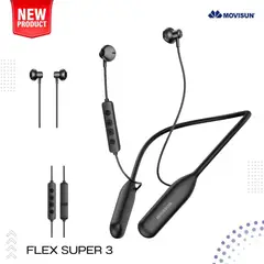 MOVISUN - Audifonos Inalambrico Depotivos Cuellera Flex Super 3 100 Horas