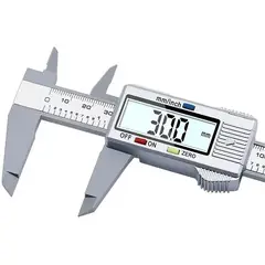 GENERICO - CALIBRADOR DIGITAL 150MM VERNIER DE FIBRA DE CARBONO CALIPER