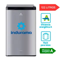 INDURAMA - Frigobar 122 Litros RI-159CR Defrost - Cromado