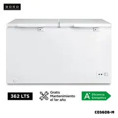 BORD - CONGELADOR 362 L BLANCO - CO360B-M