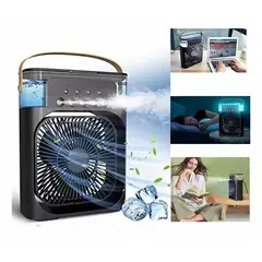 GENERICO - VENTILADOR PORTÁTIL HUMIDIFICADOR Y AIRE ACONDICIONADO 3 EN 1