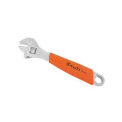 ASAKI - Llave francesa 10″ PVC