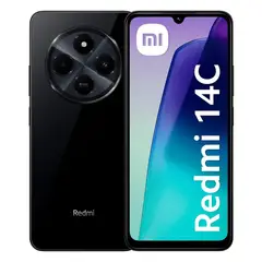 REDMI - CELULAR 14C 4GB RAM 256GB ROM NEGRO OCASO